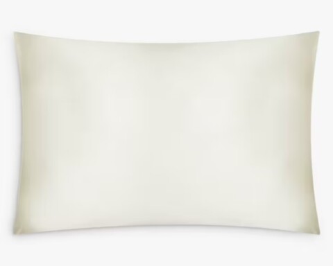 John Lewis white pillowcase