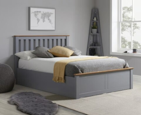 Grey Phoenix Ottoman bed