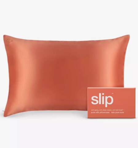 Slip Silk Pillowcase in orange