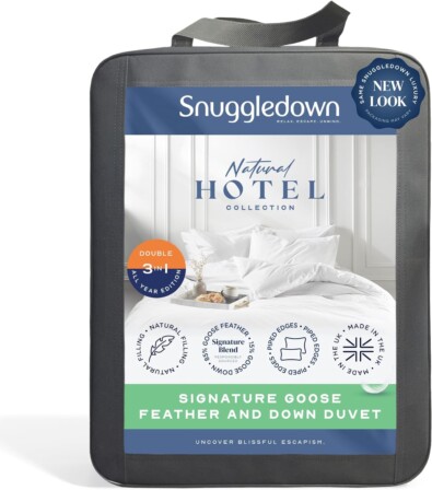 Snuggledown Goose Feather and Down All Seasons Duvet​ 