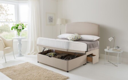 Silentnight divan base with mattress