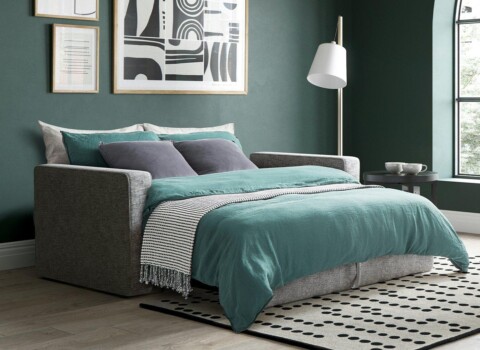 Haze sofa bed in open position