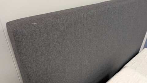 Grey headboard on the Dreams Sleepmotion 200i adjustable bed