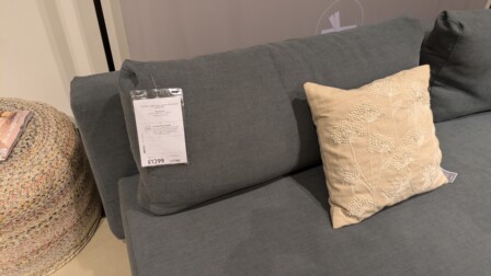 Innovation Recast Sofa Bed With Pocket Sprung Mattress with cushion
