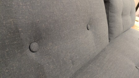 Innovation Recast Sofa Bed With Pocket Sprung Mattress buttons closeup