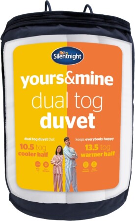 Silentnight Yours & Mine Duvet 