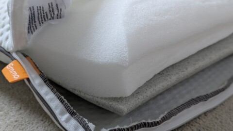 Emma Premium Foam Pillow with layers