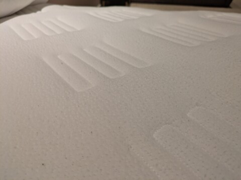 Quilted finish on the Bensons For Beds Pocket Flex 800 Pocket Sprung Mattress