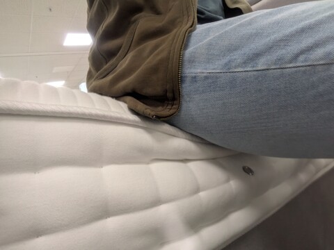 Deepsleep Oasis Pocket Sprung Mattress compression