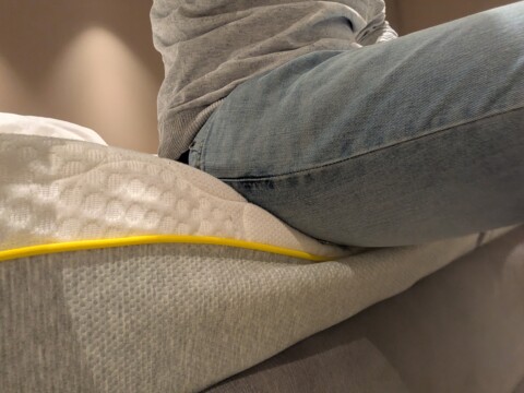 Eve Sleep Hybrid Duo Plus Mattress compression test