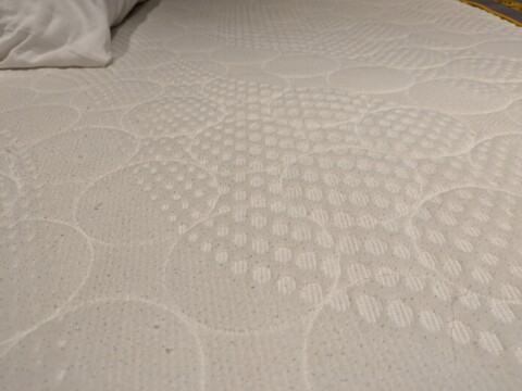 Eve Sleep Hybrid Duo Plus Mattress closeup top layer