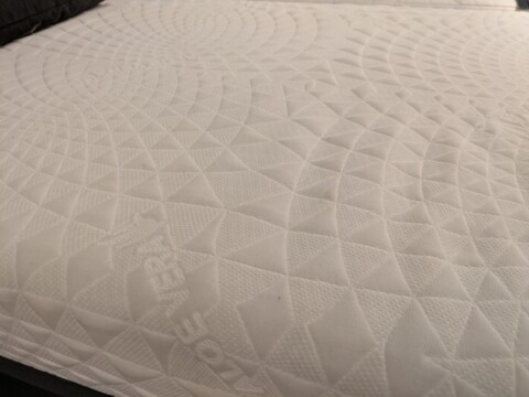  JYSK Wellpur Elvane GF130 Memory Foam Mattress top view