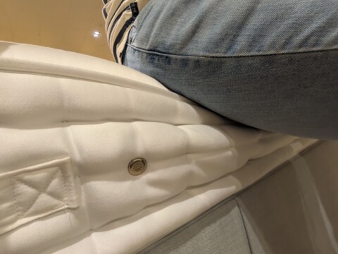 Hypnos Luxury Supreme No 3 Pocket Sprung Mattress side compression