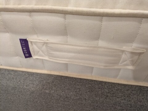 John Lewis British Natural Collection British Wool 5750 Pocket Sprung Mattress side handles