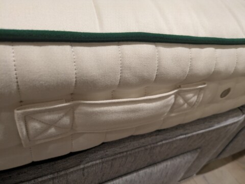 Vispring Chiswick Pocket Spring side view