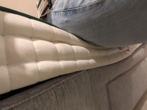 Vispring Chiswick Pocket Spring compression test
