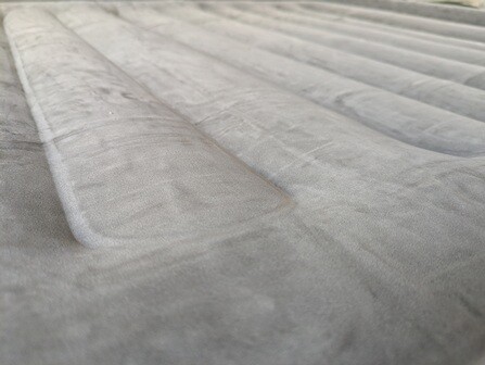 Huddle Never Deflate Luxury Double Air Bed top closeup