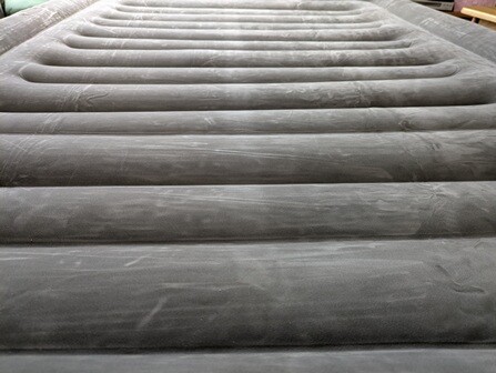 Huddle Never Deflate Luxury Double Air Bed top view