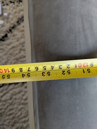 Huddle Never Deflate Luxury Double Air Bed width measure