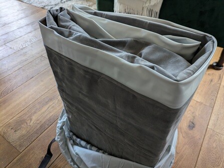 Huddle Never Deflate Luxury Double Air Bed before inflation