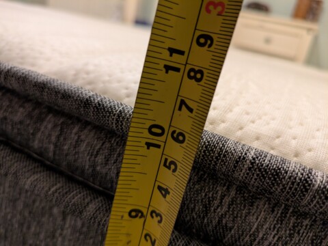 Origin Hybrid Mattress height