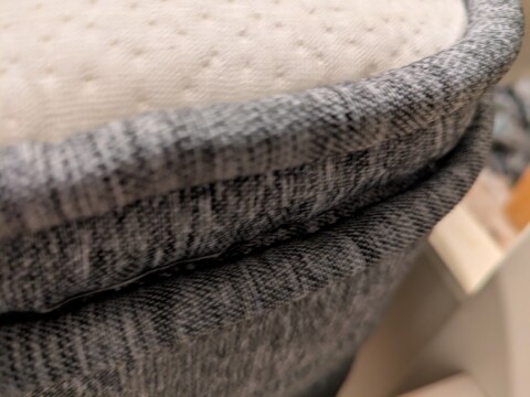 Origin Hybrid Mattress corner closeup